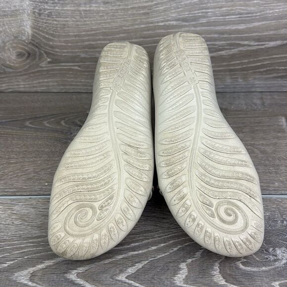 Naot Avena Stone Tan Nubuck Women’s Sz 7/EU 38 Metallic Lace Up Oxford Shoes - Picture 7 of 10